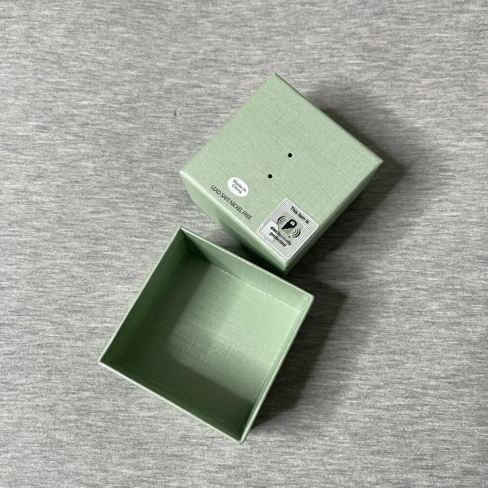 Atterri 3”x3” Empty Jewelry Bracelet & Watch Gift Box
